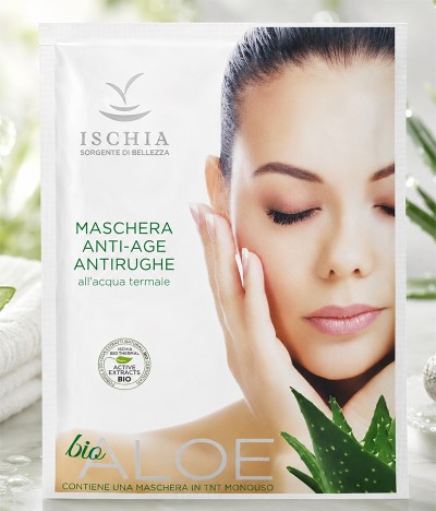 maschera-anti-rughe-aloe-vero-bio-monouso-ischia-sorgente-di-bellezza